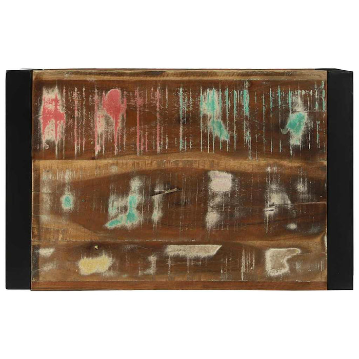 Cub de Perete cu raft Maro 55 x 35 x 40 cm Lemn masiv recuperat - WALTI WALTI