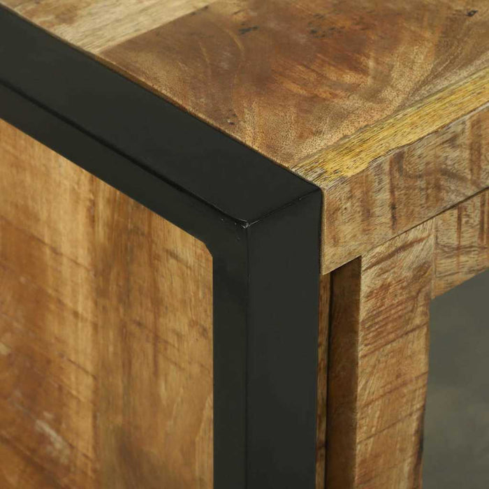 Cabinet de Baie cu ușă Maro 40 x 30 x 60 cm Lemn masiv de mango - WALTI WALTI
