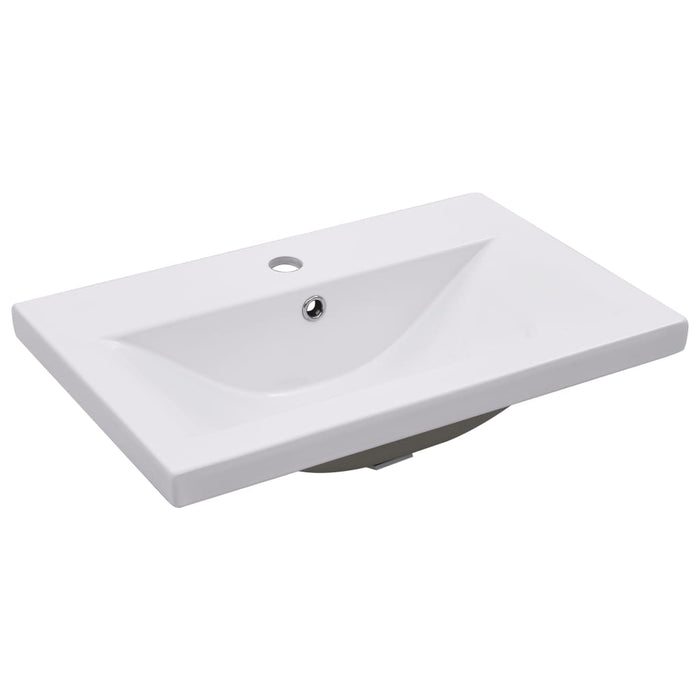 Set mobilier de baie, 2 piese, ceramică și lemn prelucrat - WALTI WALTI