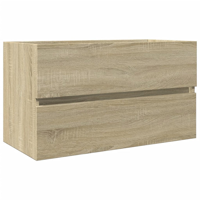 Set mobilier de baie, 2 piese, ceramică și lemn prelucrat WALTI