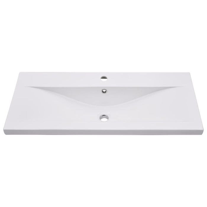 Set mobilier de baie, 2 piese, ceramică și lemn prelucrat - WALTI WALTI