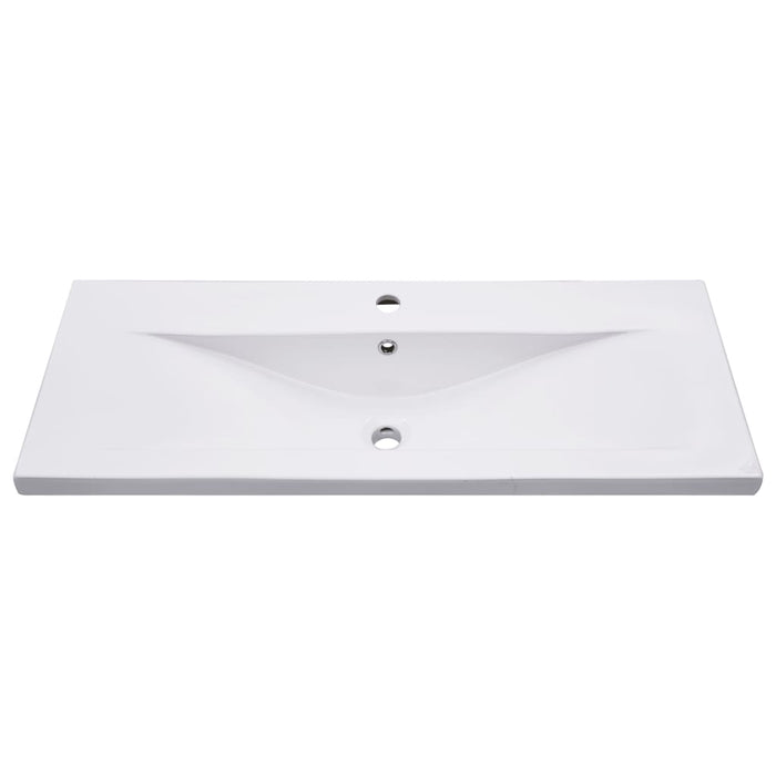 Set mobilier de baie, 2 piese, ceramică și lemn prelucrat - WALTI WALTI