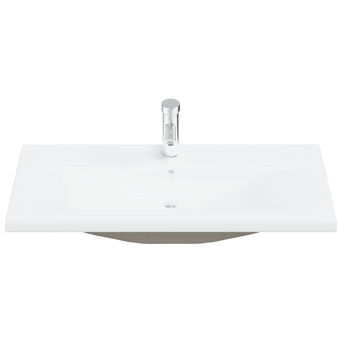 Set mobilier de baie, 2 piese, ceramică și lemn prelucrat - WALTI WALTI