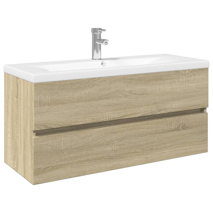 Set mobilier de baie, 2 piese, ceramică și lemn prelucrat - WALTI WALTI