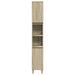 Set mobilier de baie, 3 piese, stejar sonoma, lemn prelucrat - WALTI WALTI