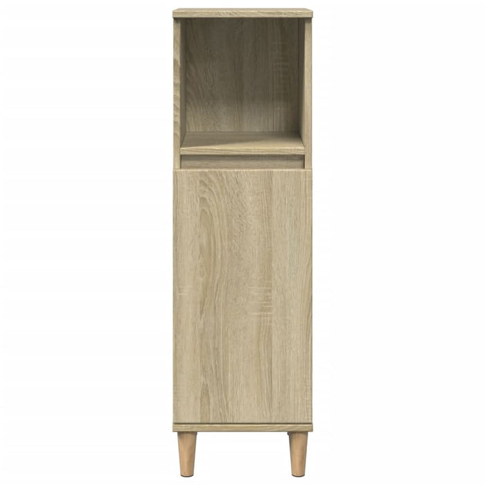 Set mobilier de baie, 3 piese, stejar sonoma, lemn prelucrat - WALTI WALTI