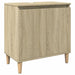 Set mobilier de baie, 3 piese, stejar sonoma, lemn prelucrat - WALTI WALTI