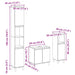 Set mobilier de baie, 3 piese, stejar sonoma, lemn prelucrat - WALTI WALTI
