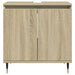 Set mobilier de baie, 3 piese, stejar sonoma, lemn prelucrat - WALTI WALTI