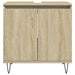 Set mobilier de baie, 3 piese, stejar sonoma, lemn prelucrat - WALTI WALTI