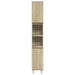 Set mobilier de baie, 3 piese, stejar sonoma, lemn prelucrat - WALTI WALTI