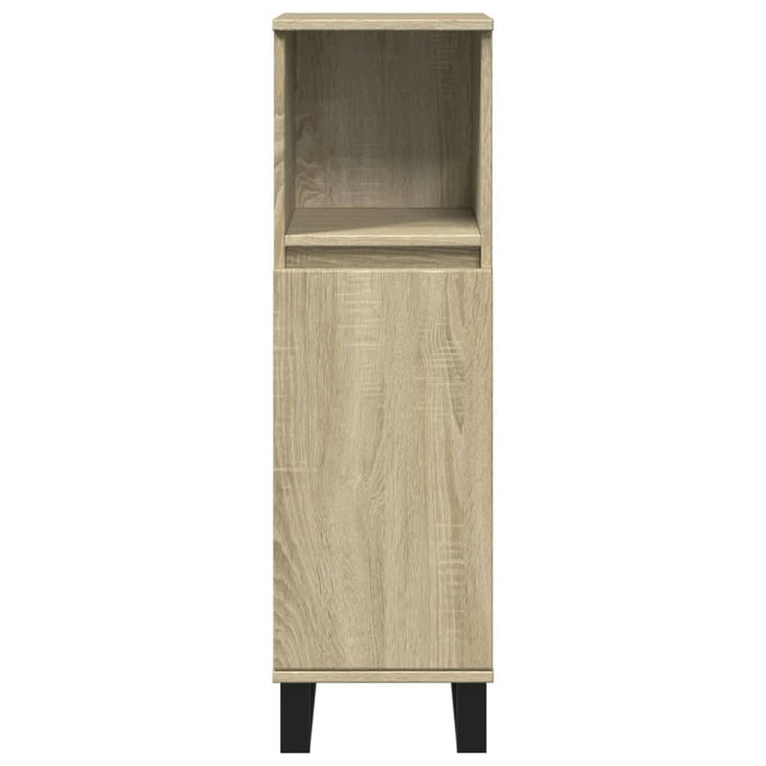 Set mobilier de baie, 3 piese, stejar sonoma, lemn prelucrat - WALTI WALTI