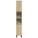 Set mobilier de baie, 3 piese, stejar sonoma, lemn prelucrat - WALTI WALTI