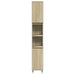 Set mobilier de baie, 3 piese, stejar sonoma, lemn prelucrat - WALTI WALTI
