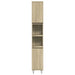 Set mobilier de baie, 3 piese, stejar sonoma, lemn prelucrat - WALTI WALTI