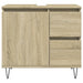 Set mobilier de baie, 3 piese, stejar sonoma, lemn prelucrat - WALTI WALTI
