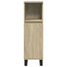 Set mobilier de baie, 3 piese, stejar sonoma, lemn prelucrat - WALTI WALTI