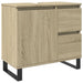 Set mobilier de baie, 3 piese, stejar sonoma, lemn prelucrat - WALTI WALTI