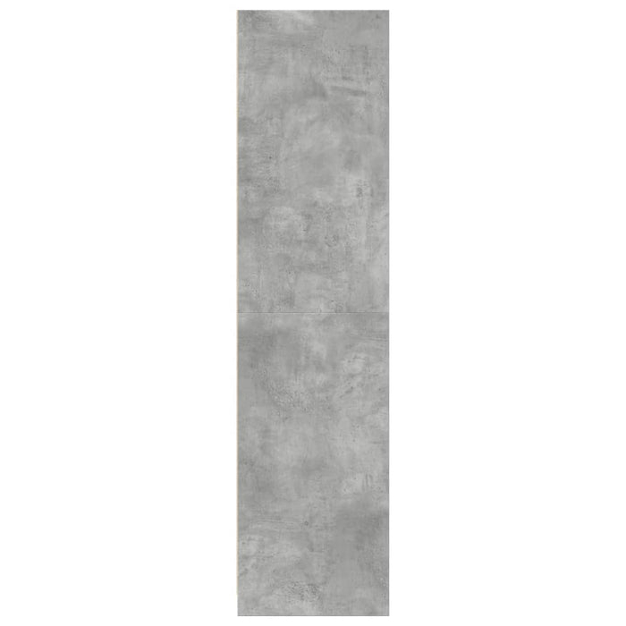 Șifonier, gri beton, 30x50x200 cm, lemn prelucrat - WALTI WALTI