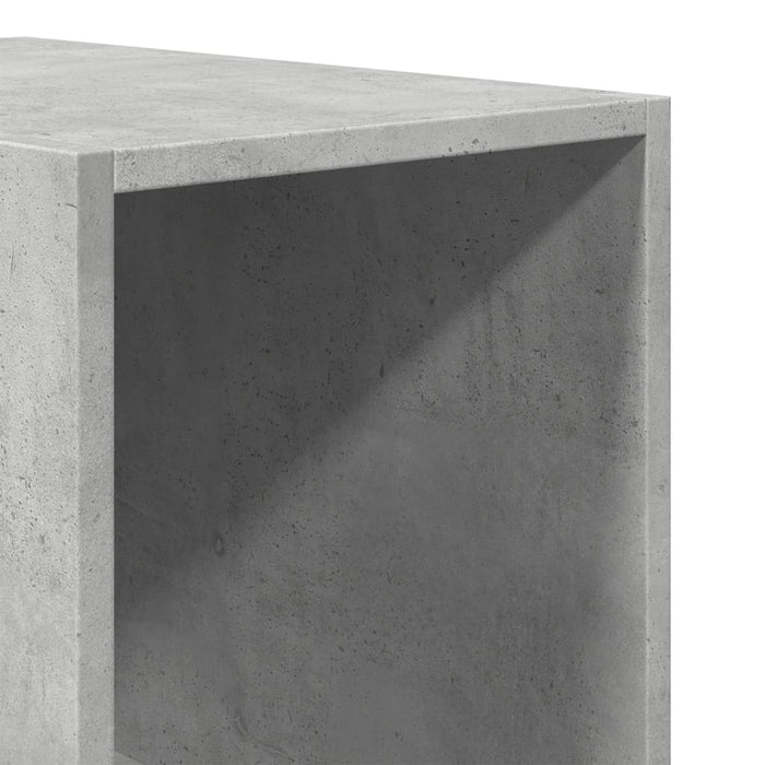Șifonier, gri beton, 30x50x200 cm, lemn prelucrat - WALTI WALTI