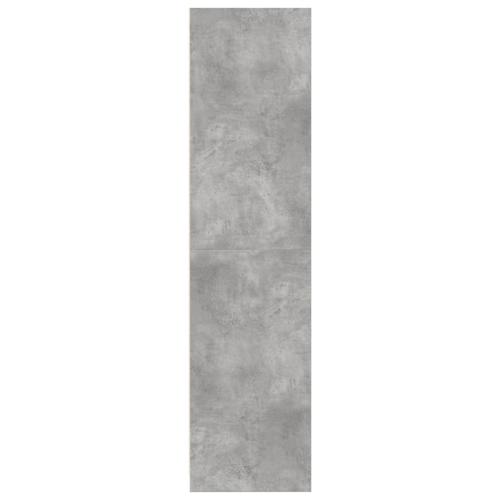 Șifonier, gri beton, 100x50x200 cm, PAL - WALTI WALTI