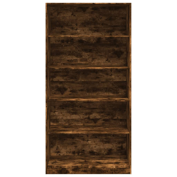 Șifonier, stejar afumat, 100x50x200 cm, lemn prelucrat - WALTI WALTI
