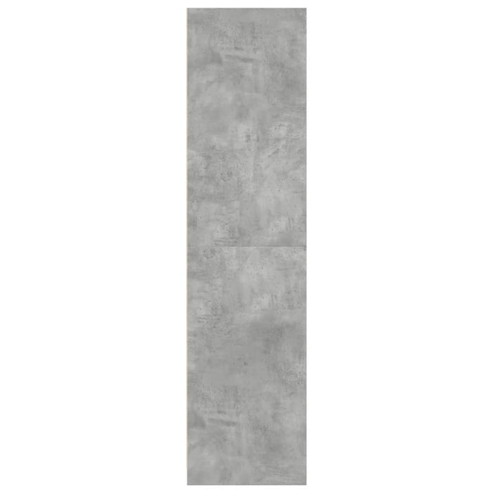 Șifonier, gri beton, 30x50x200 cm, lemn prelucrat - WALTI WALTI