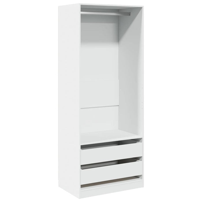 Șifonier, alb, 80x50x200 cm, lemn prelucrat - WALTI WALTI