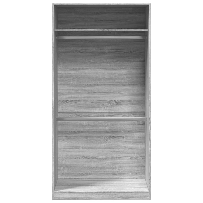Șifonier, gri sonoma, 100x50x200 cm, lemn prelucrat - WALTI WALTI