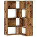 Bibliotecă 4 niveluri lemn vechi 85x85x140 cm lemn prelucrat - WALTI WALTI