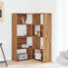 Bibliotecă 4 nivel stejar artizanal 85x85x140 cm lemn prelucrat - WALTI WALTI