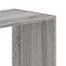 Bibliotecă, gri sonoma, 102x32x108 cm, lemn prelucrat - WALTI WALTI