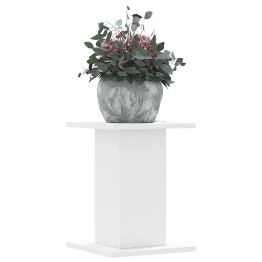 Suporturi de plante, 2 buc., alb, 30x30x40 cm, lemn prelucrat - WALTI WALTI