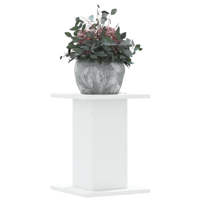 Suporturi de plante, 2 buc., alb, 30x30x40 cm, lemn prelucrat - WALTI WALTI