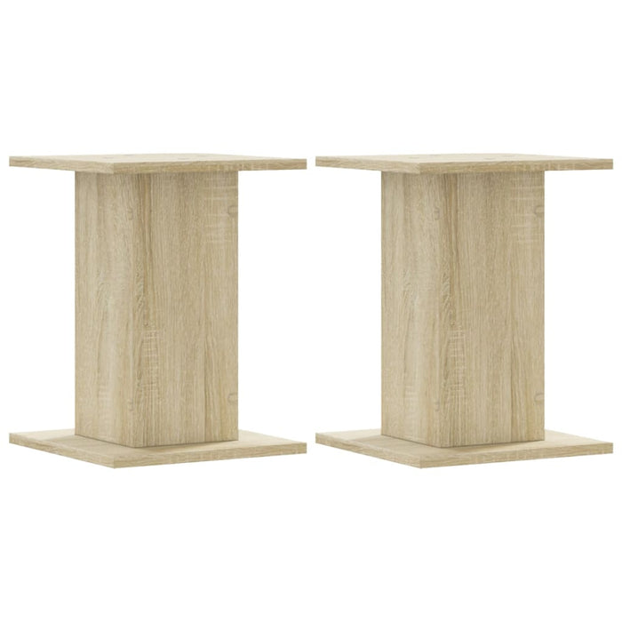 Suporturi plante 2 buc. stejar sonoma 30x30x40cm lemn prelucrat - WALTI WALTI