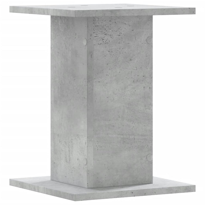 Suport de plante, 2 buc., gri beton, 30x30x40 cm lemn prelucrat - WALTI WALTI