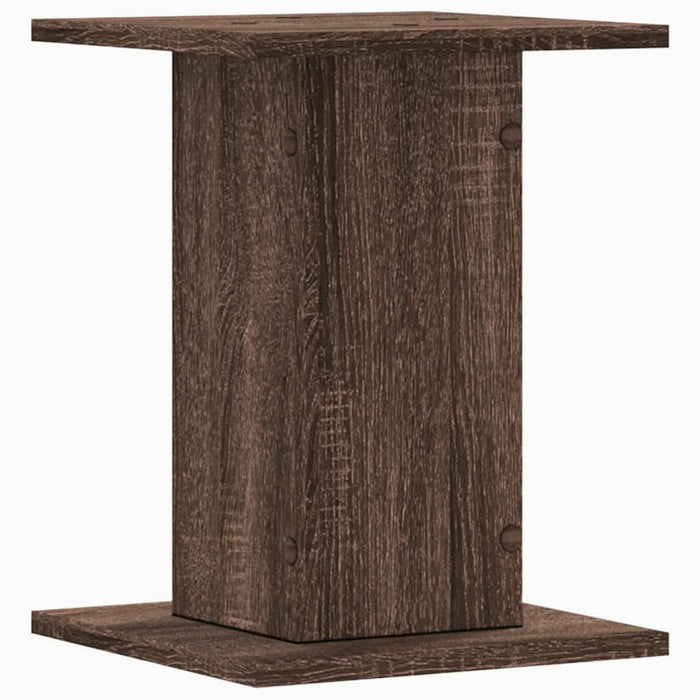 Suporturi plante 2 buc. stejar maro 30x30x40 cm lemn prelucrat WALTI