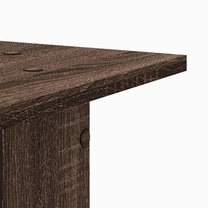 Suporturi plante 2 buc. stejar maro 30x30x40 cm lemn prelucrat WALTI