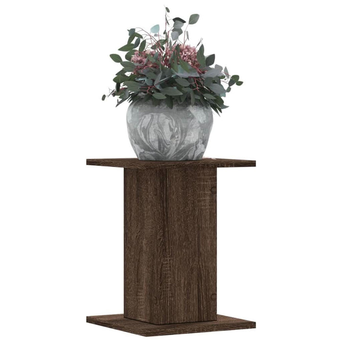 Suporturi plante 2 buc. stejar maro 30x30x40 cm lemn prelucrat WALTI