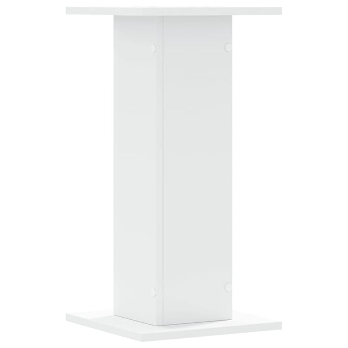 Suporturi de plante, 2 buc., alb, 30x30x60 cm, lemn prelucrat - WALTI WALTI