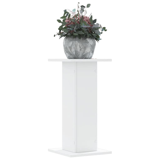Suporturi de plante, 2 buc., alb, 30x30x60 cm, lemn prelucrat - WALTI WALTI