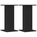 Suporturi de plante, 2 buc., negru, 30x30x60 cm, lemn prelucrat - WALTI WALTI