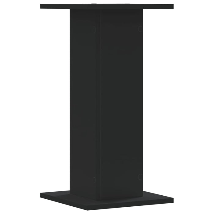 Suporturi de plante, 2 buc., negru, 30x30x60 cm, lemn prelucrat - WALTI WALTI
