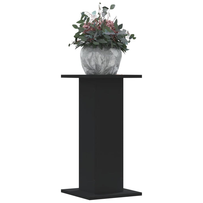 Suporturi de plante, 2 buc., negru, 30x30x60 cm, lemn prelucrat - WALTI WALTI