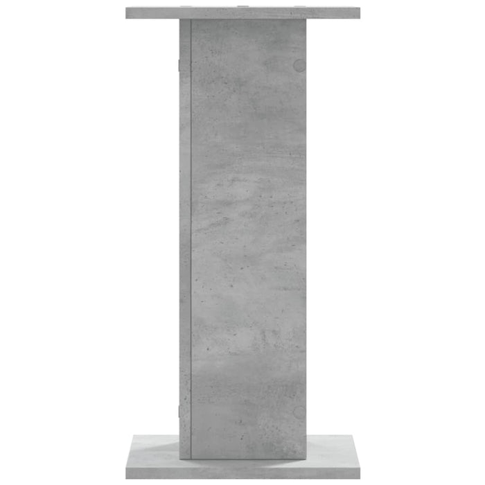 Suport de plante, 2 buc., gri beton, 30x30x60 cm lemn prelucrat - WALTI WALTI