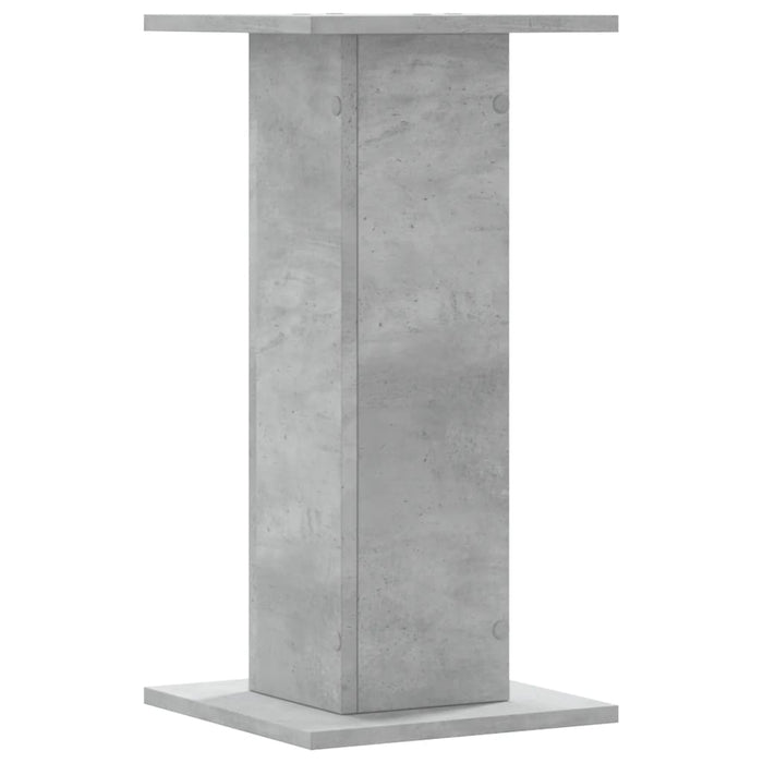 Suport de plante, 2 buc., gri beton, 30x30x60 cm lemn prelucrat - WALTI WALTI