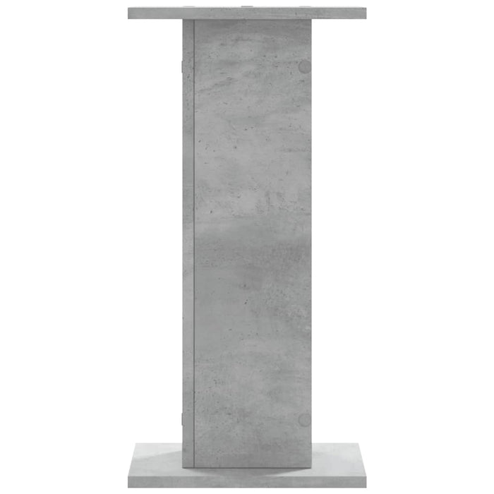 Suport de plante, 2 buc., gri beton, 30x30x60 cm lemn prelucrat - WALTI WALTI