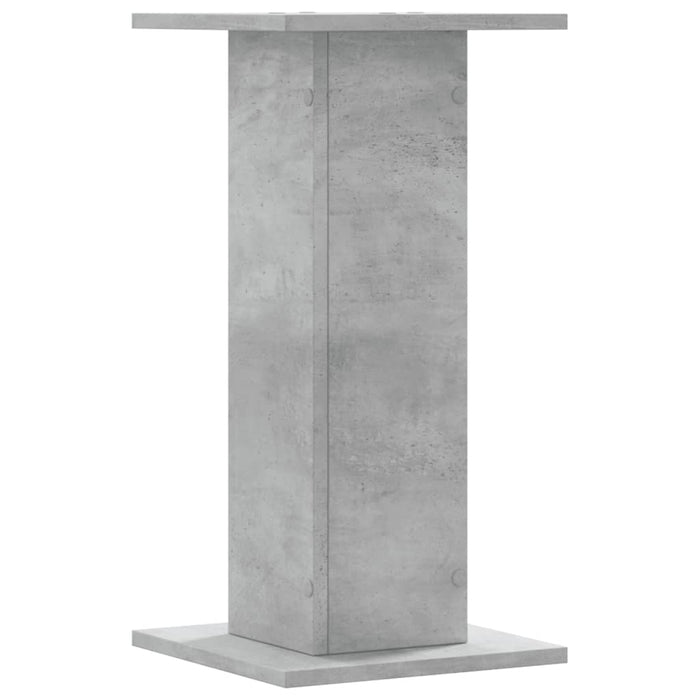 Suport de plante, 2 buc., gri beton, 30x30x60 cm lemn prelucrat - WALTI WALTI