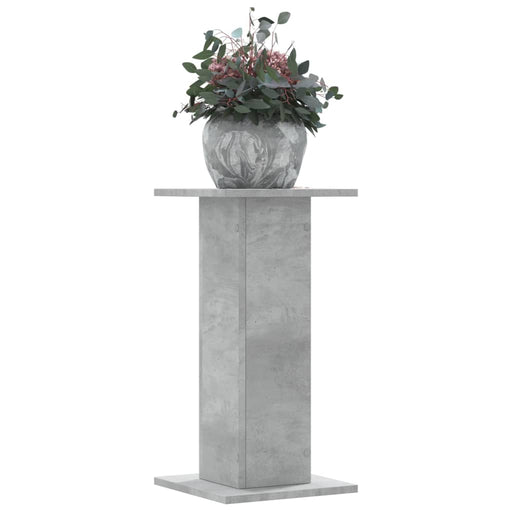 Suport de plante, 2 buc., gri beton, 30x30x60 cm lemn prelucrat - WALTI WALTI