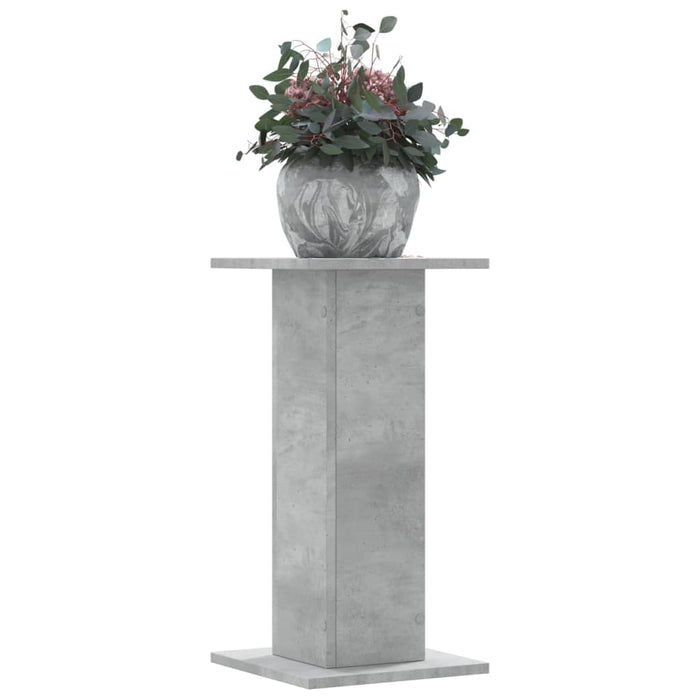 Suport de plante, 2 buc., gri beton, 30x30x60 cm lemn prelucrat - WALTI WALTI